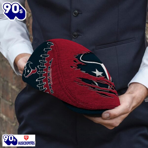 Houston Texans NFL Basic Design Personalized Jeff Cap