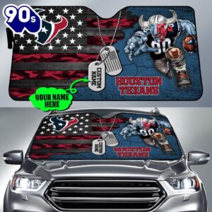 Houston Texans NFL Car Sun Shade For Fans