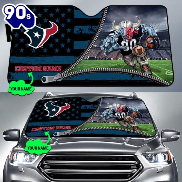 Houston Texans NFL Car Sun Shade