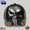 Houston Texans NFL Halloween Military Skull Camo Classic Cap, Football Classic Cap
