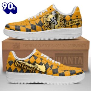 Hufflepuff Air Sneakers Custom