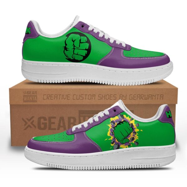 Hulk Super Hero Custom Air Sneakers
