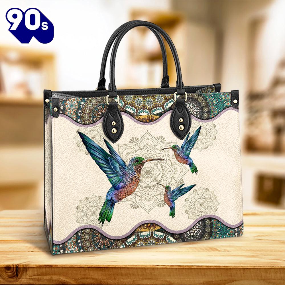 Hummingbird Leather Bag Christ Gifts Leather Bags Gift For Women Christmas Hummingbird Leather Bag Christ Gifts Leather Bags Gift For Women Christmas