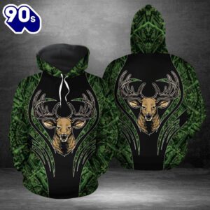 Hunting Christmas Hoodie All Over…