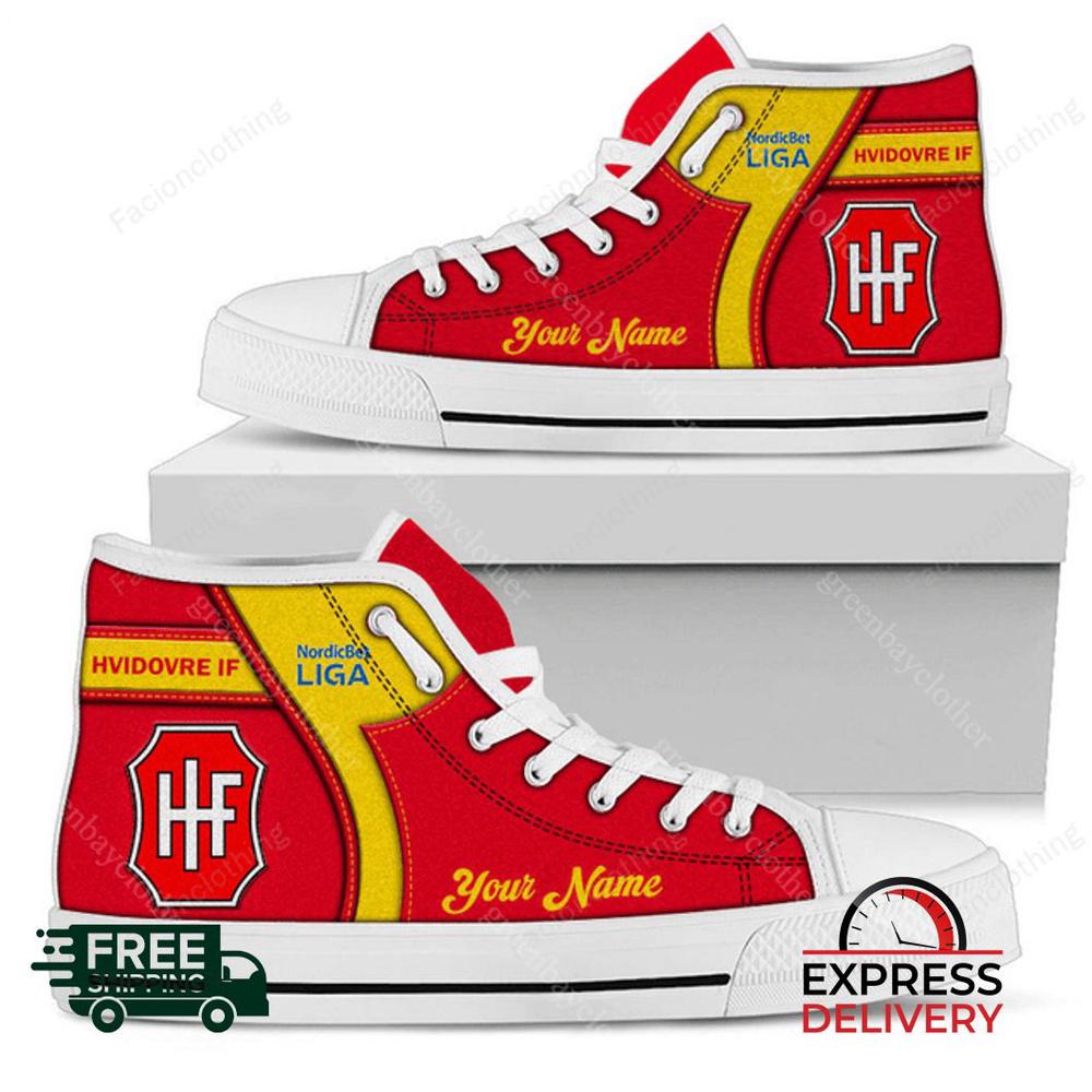 Hvidovre Personalized High Top Canvas Shoes Hvidovre Personalized High Top Canvas Shoes