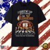 I Grew Up Watching The Redskins 95 Seasons 1932 2026 Memories T Shirt, Viral 2D Graphic Tee