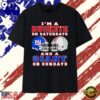I’m a Buckeye on Saturdays and a Giant on Sundays T Shirt, Viral 2D Graphic Tee