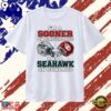 I’m a Sooner on Saturdays and a Seahawk on Sundays T Shirt, Viral 2D Graphic Tee