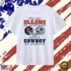 I’m an Illini on Saturdays and a Cowboy on Sundays T Shirt, Viral 2D Graphic Tee