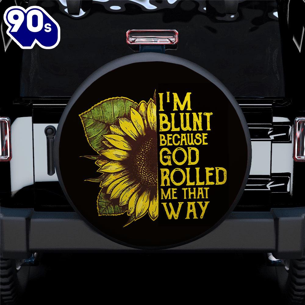 Hippie Tire Covers I'm Blunt Car Spare Tire Cover Gift For Campers Hippie Tire Covers I'm Blunt Car Spare Tire Cover Gift For Campers