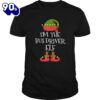 Im The Bus Driver Elf Christmas Shirt Gift Xmas