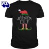 Im The Jeeper Elf Santa Hat Jeep Lovers Merry Christmas Shirt Gift Xmas