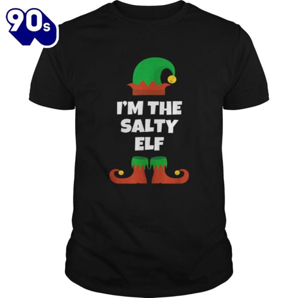Im The Salty Elf Funny  Gift Xmas