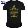 Im The Youngest The Rules Elf Christmas Pajama Shirt Gift Xmas