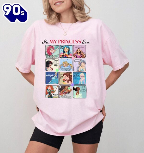 In My Disney Princess Era Taylor Swift Lyrics T Shirt