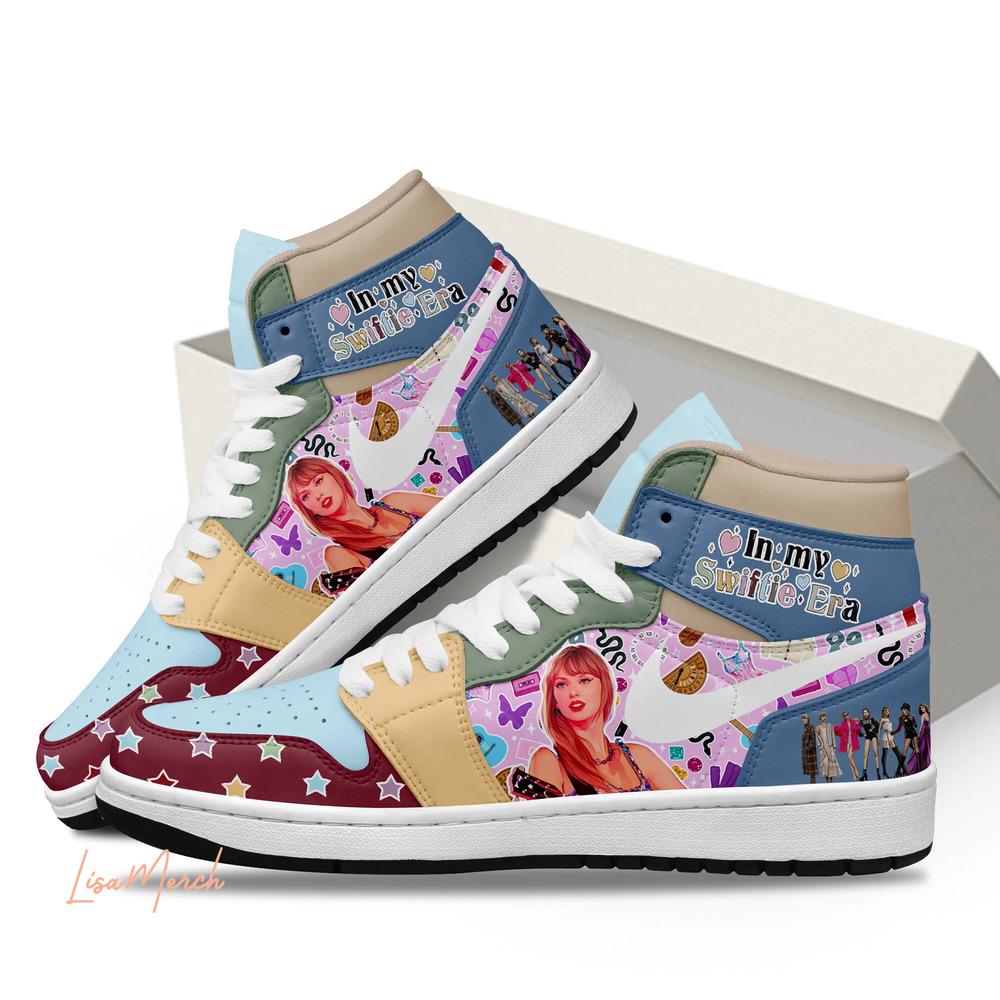 In My Swifie Era Taylor Swift Air Jordan 1 Sneakers AJ1 Shoes In My Swifie Era Taylor Swift Air Jordan 1 Sneakers AJ1 Shoes