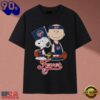 Indiana Fever Charlie Brown & Snoopy WNBA Basketball T Shirt , Trending Music 2D Tee