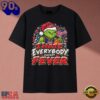 Indiana Fever I Hate Everybody Except Fever Grinch Christmas T Shirt, Viral 2D Graphic Tee