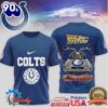 Indianapolis Colts 2026 NFL Back To The Future 40th Anniversary 3D Shirt