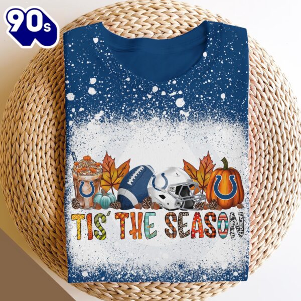 Indianapolis Colts 3D Shirts, Tis The Season Shirts, Sport Shirts For Fan Gift Sport