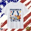 Indianapolis Colts Football Autumn Fall Leaves Graphic T Shirt, Viral 2D Graphic Tee