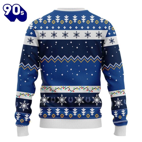 Indianapolis Colts HoHoHo Mickey Christmas Ugly Sweater  Gift Christmas