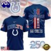 Indianapolis Colts NFL God America 250 Years 2026 Unisex T-Shirt