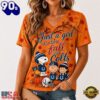 Indianapolis Colts NFL Snoopy Peanuts Fall Season V Neck T Shirt, NFL Fan V Neck Shirt