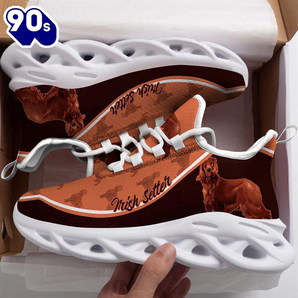 Irish Setter Dog Max Soul Shoes For Men Women Dog Shoes Running For Lover Dogs Irish Setter Dog Max Soul Shoes For Men Women Dog Shoes Running For Lover Dogs
