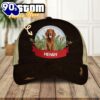 Irish Setter Dog Playful In The Bushes 3D Cap  For Lover Dogs