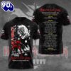 IRMA 3D Apparel Summer 2025 Shirts Rock Music 3D Shirt
