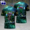 IRMA 3D Apparel Trend T-shirts Rock Music 3D Shirt