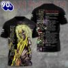 IRMA 3D Apparel  T-shirt, Outfits Summer Rock Music 3D Shirt