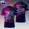 IRMA 3D Apparel  T-shirt Trendding Rock Music 3D Shirt