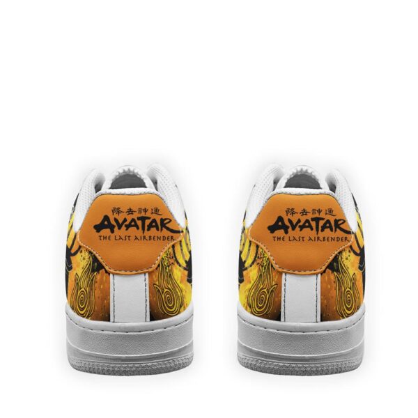 Iroh Fire Nation Air Sneakers Custom Avatar The Last Airbender Shoes