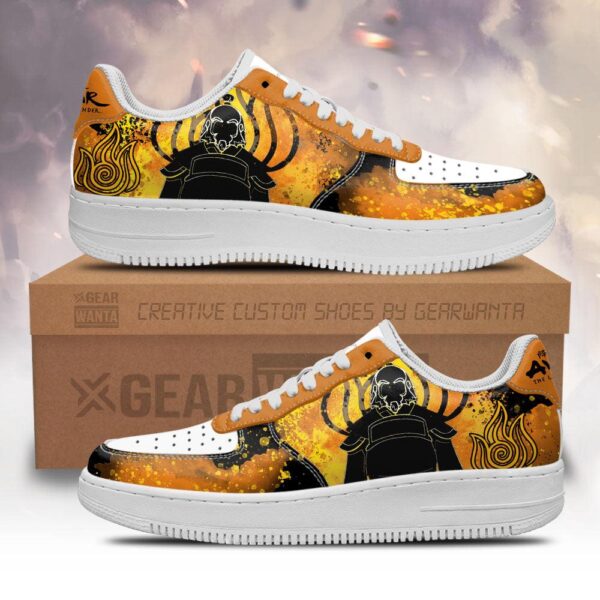 Iroh Fire Nation Air Sneakers Custom Avatar The Last Airbender Shoes
