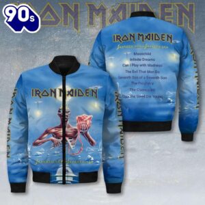 Iron Maiden 3D Bomber Jacket Tour 2026