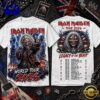Iron Maiden Legacy of the Beast World Tour 2026 3D Shirt, Viral 3D Music Tee