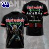 Iron Maiden “Run For Your Lives” World Tour 2026 3D Graphic Apparel