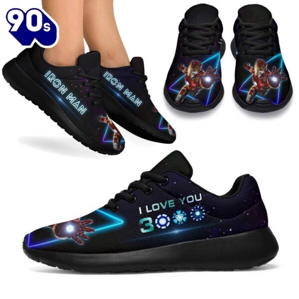 Iron Man Sneakers I Love You 3000 Custom Idea