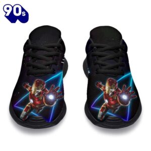 Iron Man Sneakers I Love You 3000 Custom Idea