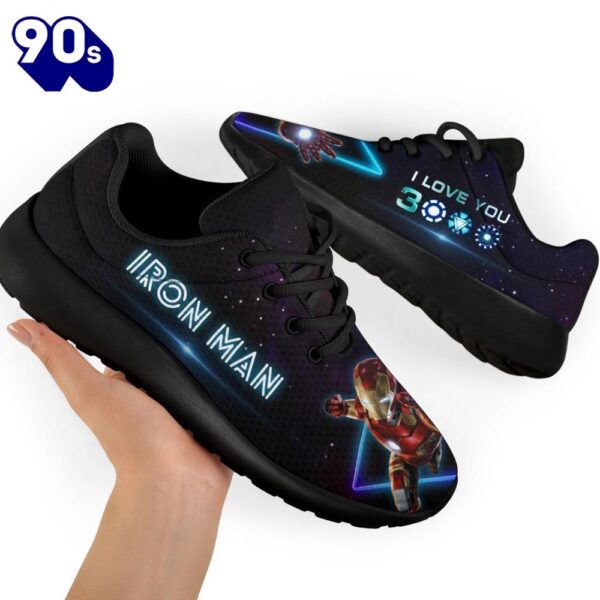 Iron Man Sneakers I Love You 3000 Custom Idea