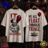 IT Nurse We All Float Halloween 3D Shirt, Viral 3D Music Tee