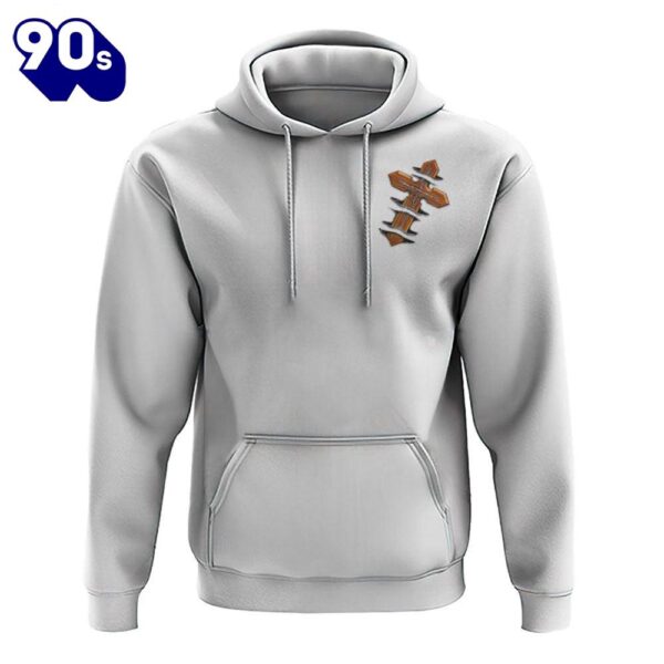 It’s Not A Religion It’s A Relationship Cross 3D Hoodie