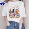Jack And Sally With Autumn Maple Leaves Shirt, Thanksgiving Gift For Man And Women
