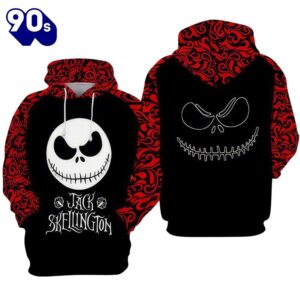 Merry Christmas Jack Skellington Black&hellip;