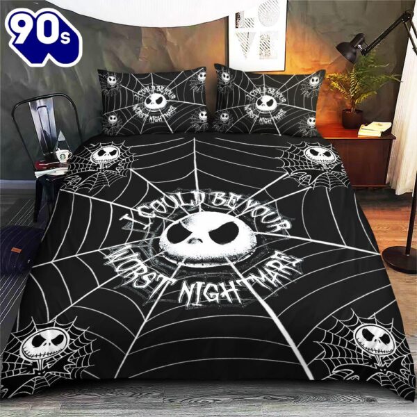 Jack Skellington Christmas For Fans Bedding Set Decor Home