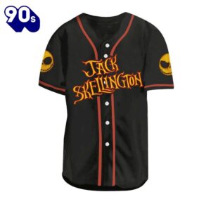 Jack Skellington Halloween Is Coming Baseball Jersey  Gift For Fans