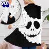 Jack Skellington Women’s Patch Pocket Cardigan Gift Christmas