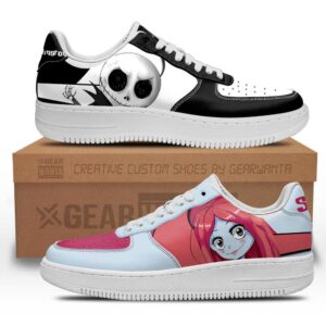 Jack Skellington x Sally Custom Cartoon Air Sneakers